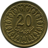 20 MILLIMES 1983 TUNISIA Islamic Coin #AP468.U.A - Tunisia