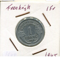 1 FRANC 1945 FRANKREICH FRANCE Französisch Münze #AM543.D.A - 1 Franc