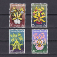 CAYMAN ISLANDS 1971, SG# 287-290, Wild Orchids, Flowers, MNH - Kaaiman Eilanden
