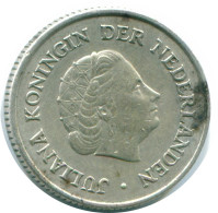 1/4 GULDEN 1965 ANTILLAS NEERLANDESAS PLATA Colonial Moneda #NL11314.4.E.A - Antilles Néerlandaises