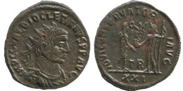 DIOCLETIAN ANTONINIANUS Tripolis (TR/XXI) AD287 IOVICONSERVATORI. #ANT1909.48.U.A - The Tetrarchy (284 AD To 307 AD)