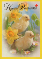 OSTERN HUHN EI Vintage Ansichtskarte Postkarte CPSM #PBO660.A - Easter