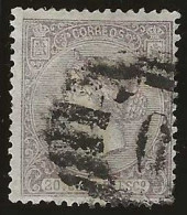 Espagne      .  Y&T   .  84     .   1866     .     O   .     Oblitéré - Gebraucht