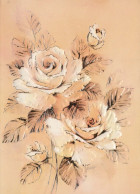 FIORI Vintage Cartolina CPSM #PAS036.A - Flowers