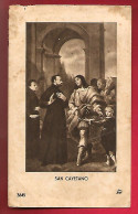 Image Pieuse San Cayetano N° 3645 - Tachée - Cachet Frances Au Dos - Devotion Images