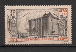 AEF - 1939 - Poste Aérienne PA N°YT. 9 - Révolution Française - Neuf Luxe ** / MNH / Postfrisch - Ungebraucht