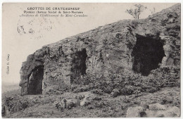 63 - B18785CPA - CHATEAUNEUF LES BAINS - MONT CORNADORE - Grottes, Premier Chateau Feodal - Très Bon état - PUY-DE-DOME - Autres & Non Classés