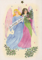 ANGEL Christmas Vintage Postcard CPSM #PBP602.A - Angels