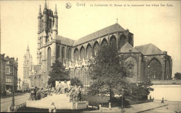 71492849 Gand Belgie La Cathedrale St.Bavon Et Le Monument Des Freres Van Eyck G - Altri & Non Classificati