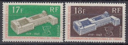 FRANZÖSISCH-POLYNESIEN  101-102, Postfrisch **, 50 Jahre Internationale Arbeitsorganisation (ILO), 1969 - Ungebraucht