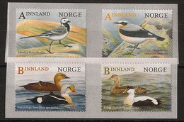 NORWAY - 2015 - N°YT. 1833 à 1836 - Oiseaux / Birds - Neuf Luxe ** / MNH / Postfrisch - Ongebruikt