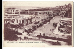 76 Dieppe - Le Casino Et Perspective Du Boulevard De Verdun - Dieppe