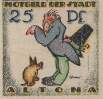 25 PFENNIG 1921 Stadt ALTONA Schleswig-Holstein UNC DEUTSCHLAND Notgeld #PH754 - Lokale Ausgaben