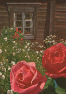FLOWERS Vintage Postcard CPSM #PAS130.GB - Flowers