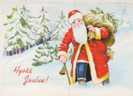 SANTA CLAUS CHRISTMAS Holidays Vintage Postcard CPSM #PAK886.GB - Santa Claus