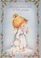 ANGEL CHRISTMAS Holidays Vintage Postcard CPSM #PAJ307.GB - Anges