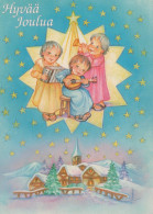 ANGEL CHRISTMAS Holidays Vintage Postcard CPSM #PAH550.GB - Angels