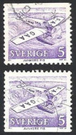 Schweden, 1972, Michel-Nr. 761 Do/Du, Gestempelt - Usados