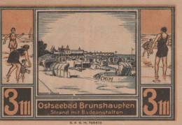 3 MARK 1914-1924 Stadt BRUNSHAUPTEN Mecklenburg-Schwerin UNC DEUTSCHLAND #PC839 - [11] Lokale Uitgaven