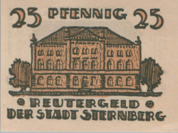 25 PFENNIG 1922 Stadt STERNBERG Mecklenburg-Schwerin UNC DEUTSCHLAND #PH331 - [11] Emisiones Locales