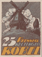 25 PFENNIG 1922 Stadt RoBEL Mecklenburg-Schwerin DEUTSCHLAND Notgeld #PG332 - [11] Emisiones Locales