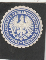 103-Amtsanwaltschaft B.D.K.PR Amtsgerichte Zu Hannover - Andere & Zonder Classificatie