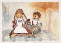 CHILDREN CHILDREN Scene S Landscapes Vintage Postcard CPSM #PBU515.GB - Taferelen En Landschappen