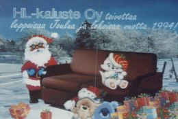 PAPÁ NOEL NAVIDAD Fiesta Vintage Tarjeta Postal CPSM #PAK877.ES - Kerstman