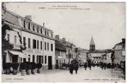 31 - B14399CPA - L'ISLE EN DODON - Avenue De La Gare, Gendarmerie - Très Bon état - HAUTE-GARONNE - Other & Unclassified