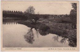 89 - B13911CPA - COULANGES SUR YONNE - Bords De L'yonne Vue Prise De Crain - Très Bon état - YONNE - Coulanges Sur Yonne