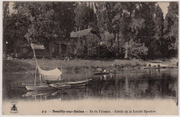 92 - B13331CPA - NEUILLY SUR SEINE - Ile De Puteaux - Cercle De La Société Sportive - Très Bon état - HAUTS-DE-SEINE - Neuilly Sur Seine