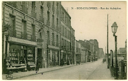 92 - B13027CPA - BOIS COLOMBES - Rue Des Aubépines, Magasin De Porcelaine - Très Bon état - HAUTS-DE-SEINE - Other & Unclassified