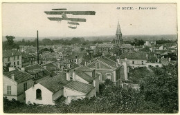 92 - B13108CPA - RUEIL - Panorama, Avion - Parfait état - HAUTS-DE-SEINE - Rueil Malmaison