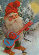 WEIHNACHTSMANN SANTA CLAUS WEIHNACHTSFERIEN Vintage Postkarte CPSM #PAK048.DE - Santa Claus