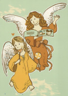 ENGEL WEIHNACHTSFERIEN Feiern & Feste Vintage Ansichtskarte Postkarte CPSM #PAJ109.DE - Angels