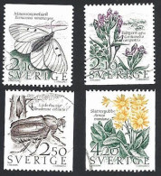 Schweden, 1987, Michel-Nr. 1423-1426, Gestempelt - Gebruikt