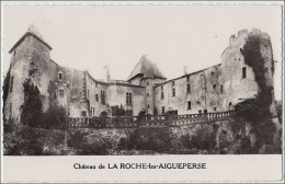 63 - B18835CPSM - CHAPTUZAT - Chateau LA ROCHE LES AIGUEPERSE, Terrasse Nord - Très Bon état - PUY-DE-DOME - Autres & Non Classés