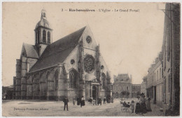 80 - B17892CPA - HARBONNIERES - Eglise - Le Grand Portail - Bon état - SOMME - Hornoy Le Bourg