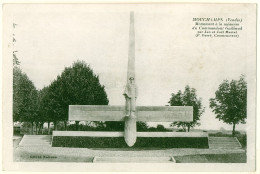 85 - B15591CPA - MOUCHAMPS - Monument En Memoire Du Cdt  GUILBAUD Par Martel - Très Bon état - VENDEE - Other & Unclassified