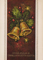 Buon Anno Natale BELL Vintage Cartolina CPSM #PAT480.IT - New Year