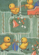 OSTERN HUHN EI Vintage Ansichtskarte Postkarte CPSM #PBP142.DE - Easter