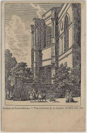 77 - B31155CPA - FONTAINEBLEAU - Vue Exterieure De La Chapelle , Gravure 1820 - Carte Pionniere - Très Bon état - SEINE- - Fontainebleau