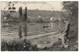 78 - B31105CPA - VILLENNES - Le Grand Bras De La Seine Et Les Coteaux - Pecheurs - Très Bon état - YVELINES - Villennes-sur-Seine