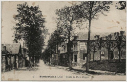 60 - B30372CPA - SERIFONTAINE - Route De Paris-Dieppe - Cafe Hotel - Bon état - OISE - Autres & Non Classés