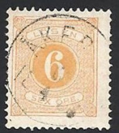 Schweden, Portomarken, 1891, Michel-Nr. 4B, Gestempelt - Segnatasse