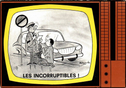 N°4770 W -cpsm Les Incorruptibles - Humour