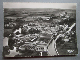 CPA 08 Ardennes MOUZON Vue Aérienne  Les Usines SOMMER Manufacture De Tapis Feutres Tapiflex Tapisom 1950 - Other & Unclassified