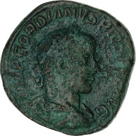 Gordien III, Sesterce, 241-244, Rome, Bronze, TB+, RIC:328 - La Crisi Militare (235 / 284)