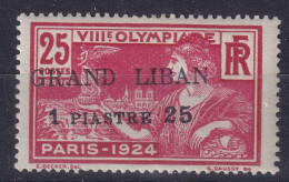 Grand Liban                 19 * - Unused Stamps