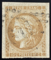 Yv 43A - 1870 Bordeaux Printing